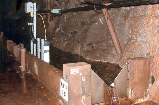 Automação de um medidor de vazão no túnel de drenagem da Barragem Principal de Itaipu